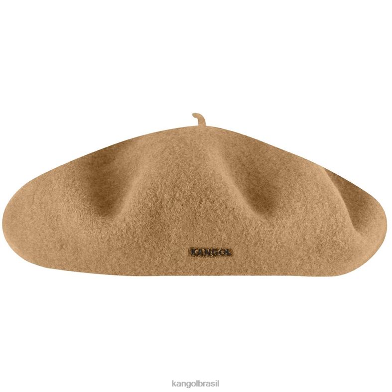 chapelaria | Kangol unissex camelo boina anglobasca Z4880428