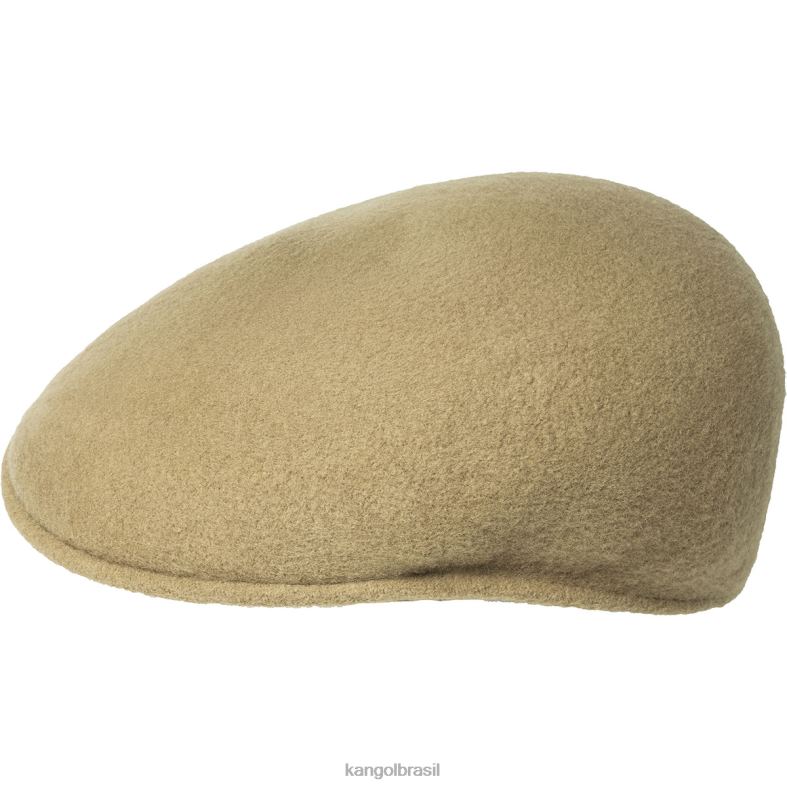 chapelaria | Kangol unissex camelo eua woollux 504 - edição limitada Z4880112