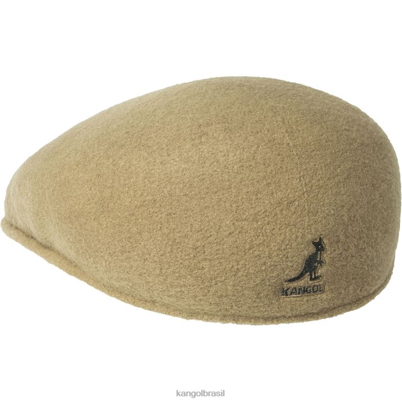 chapelaria | Kangol unissex camelo eua woollux 504 - edição limitada Z4880112