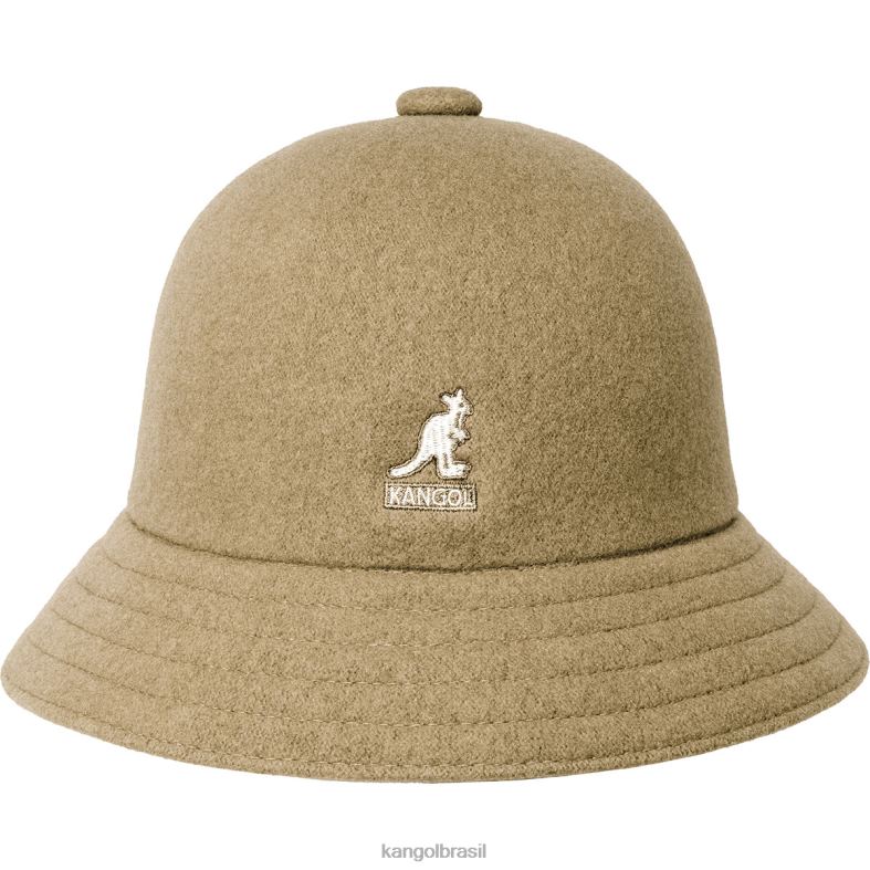 chapelaria | Kangol unissex camelo lã casual Z4880715