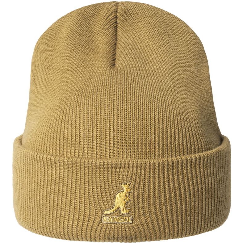 chapelaria | Kangol unissex camelo manguito de acrílico puxar Z4880844
