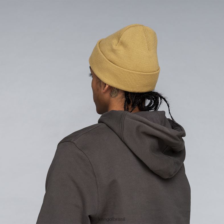 chapelaria | Kangol unissex camelo manguito de acrílico puxar Z4880844