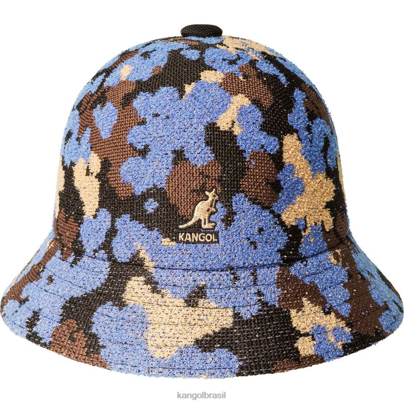 chapelaria | Kangol unissex camuflagem marrom natureza camuflada casual Z4880477