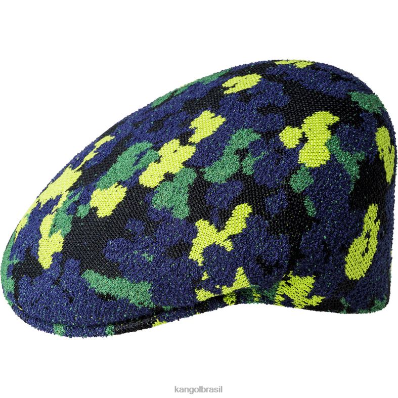 chapelaria | Kangol unissex camuflagem preta camuflagem natureza 504 Z48803