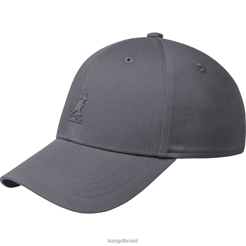 chapelaria | Kangol unissex carvão beisebol de ajuste elástico Z4880375