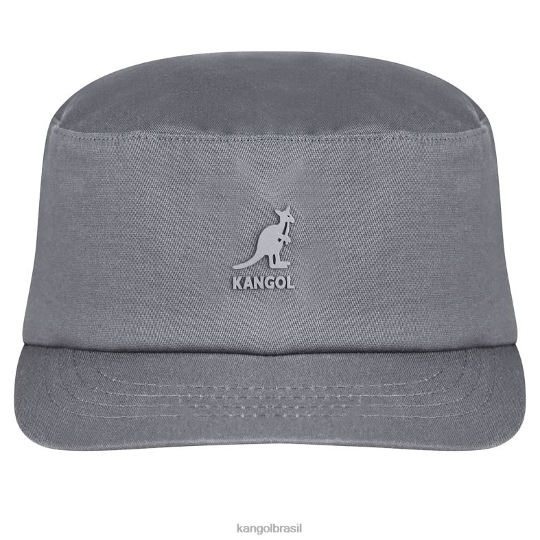 chapelaria | Kangol unissex carvão boné do exército de ajuste elástico Z4880254
