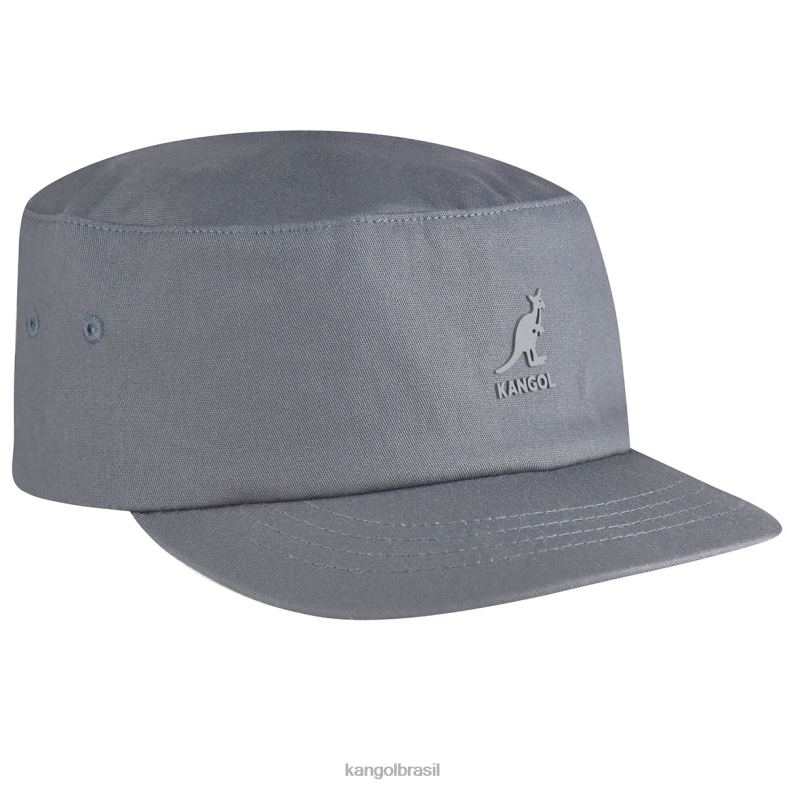 chapelaria | Kangol unissex carvão boné do exército de ajuste elástico Z4880254