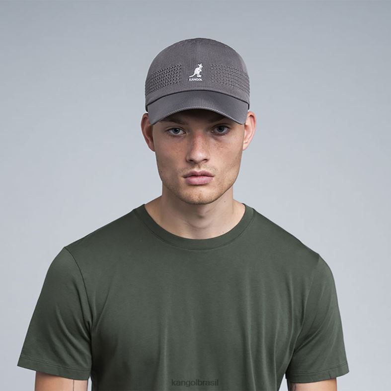 chapelaria | Kangol unissex carvão cápsula espacial tropical ventair Z4880306