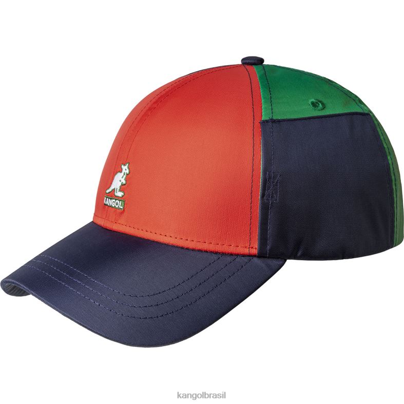 chapelaria | Kangol unissex carvão multi boné de beisebol de aventura Z4880285