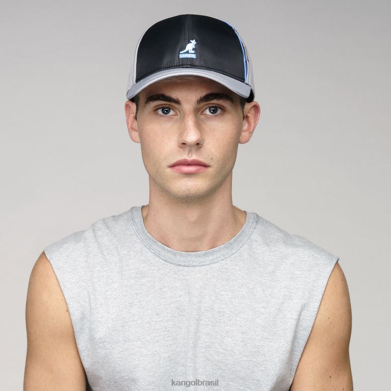 chapelaria | Kangol unissex carvão multi boné de beisebol de aventura Z4880285