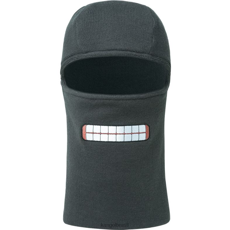 chapelaria | Kangol unissex carvão ok balaclava dobrável Z4880811