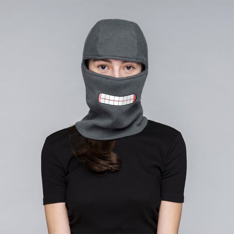chapelaria | Kangol unissex carvão ok balaclava dobrável Z4880811