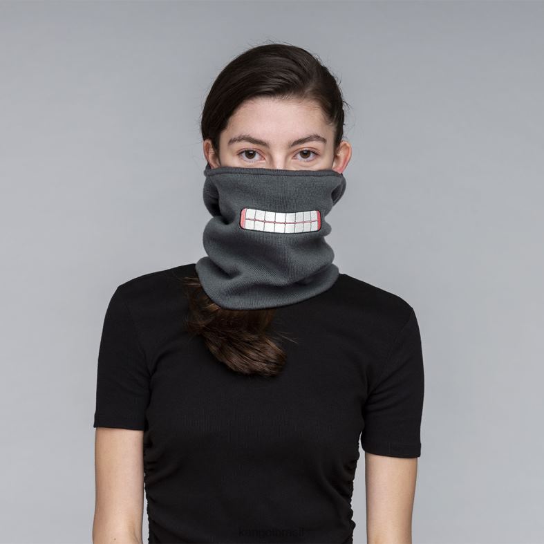 chapelaria | Kangol unissex carvão ok balaclava dobrável Z4880811