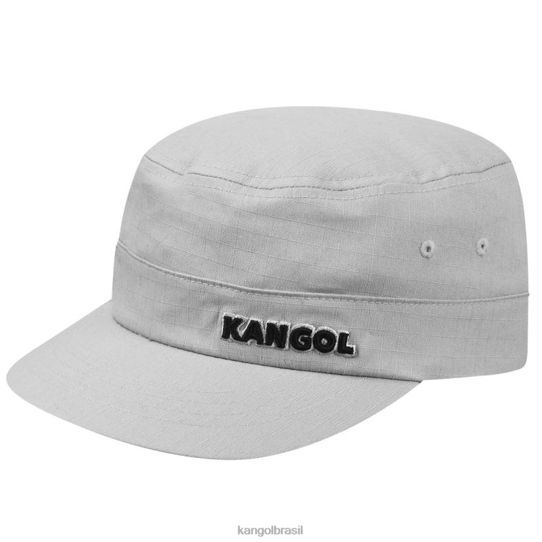 chapelaria | Kangol unissex cinza boné do exército ripstop Z4880269