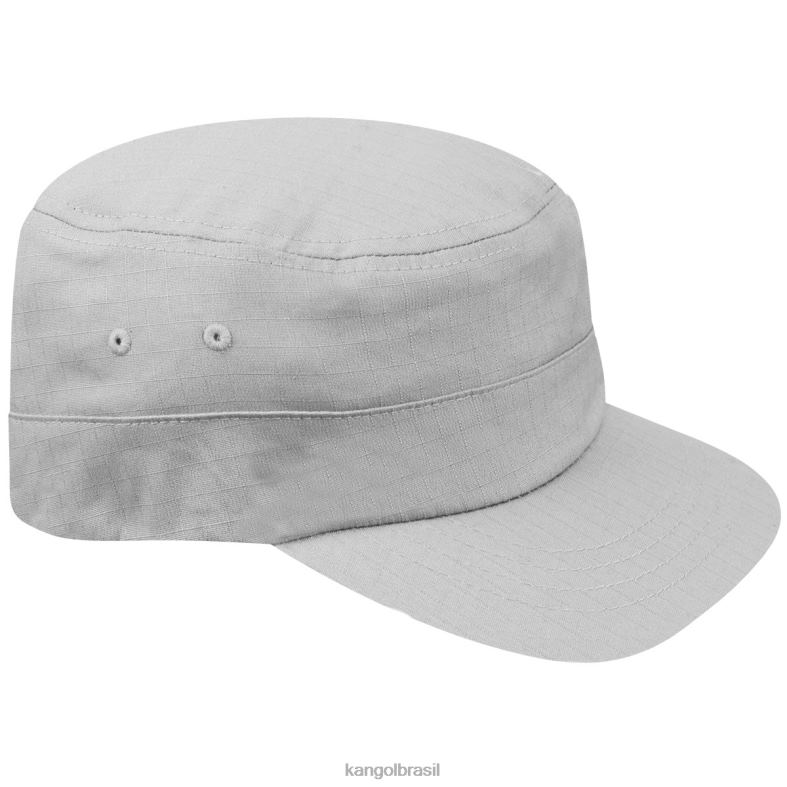 chapelaria | Kangol unissex cinza boné do exército ripstop Z4880269