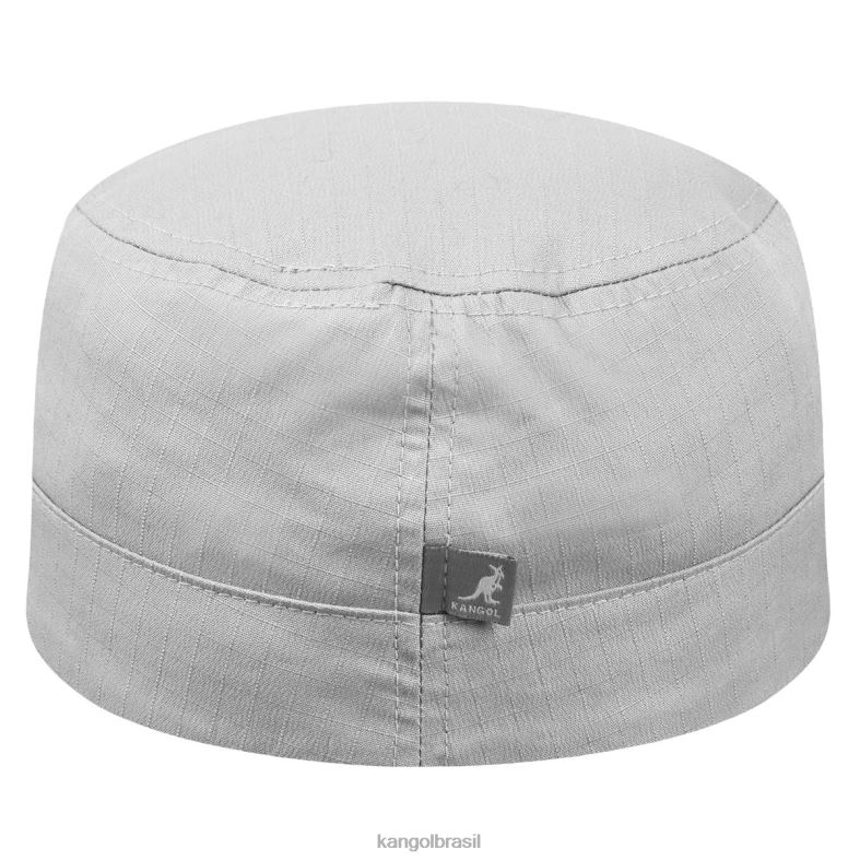 chapelaria | Kangol unissex cinza boné do exército ripstop Z4880269