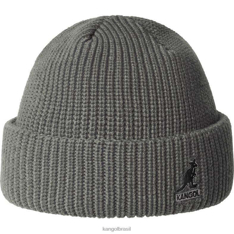 chapelaria | Kangol unissex cinza cardeal gorro de 2 vias Z4880863