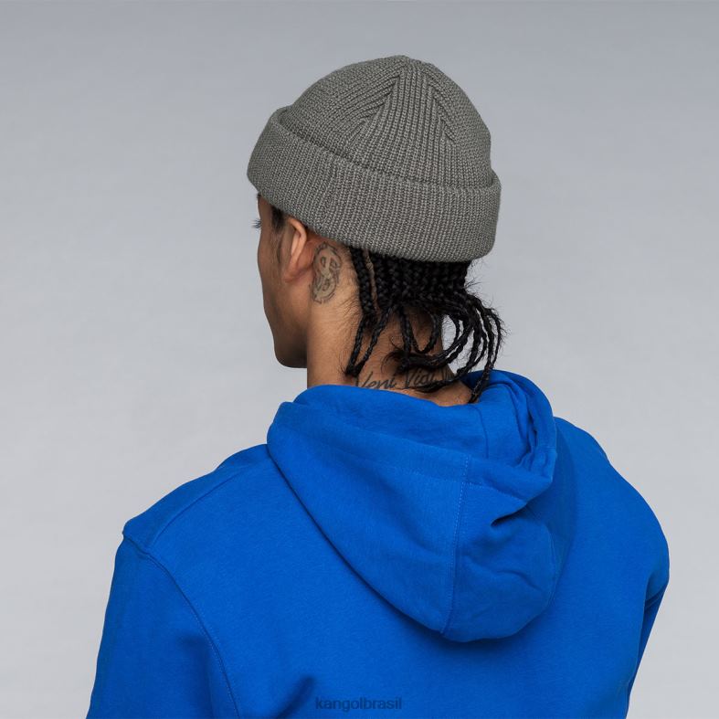chapelaria | Kangol unissex cinza cardeal gorro de 2 vias Z4880863