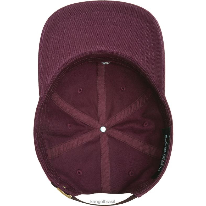 chapelaria | Kangol unissex cordovão beisebol lavado Z4880344