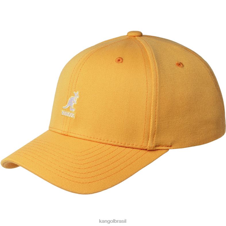 chapelaria | Kangol unissex damasco quente beisebol flexfit de lã Z4880327