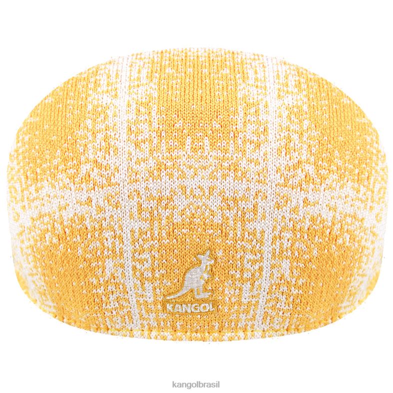chapelaria | Kangol unissex damasco quente/branco xadrez grunge 507 Z4880230