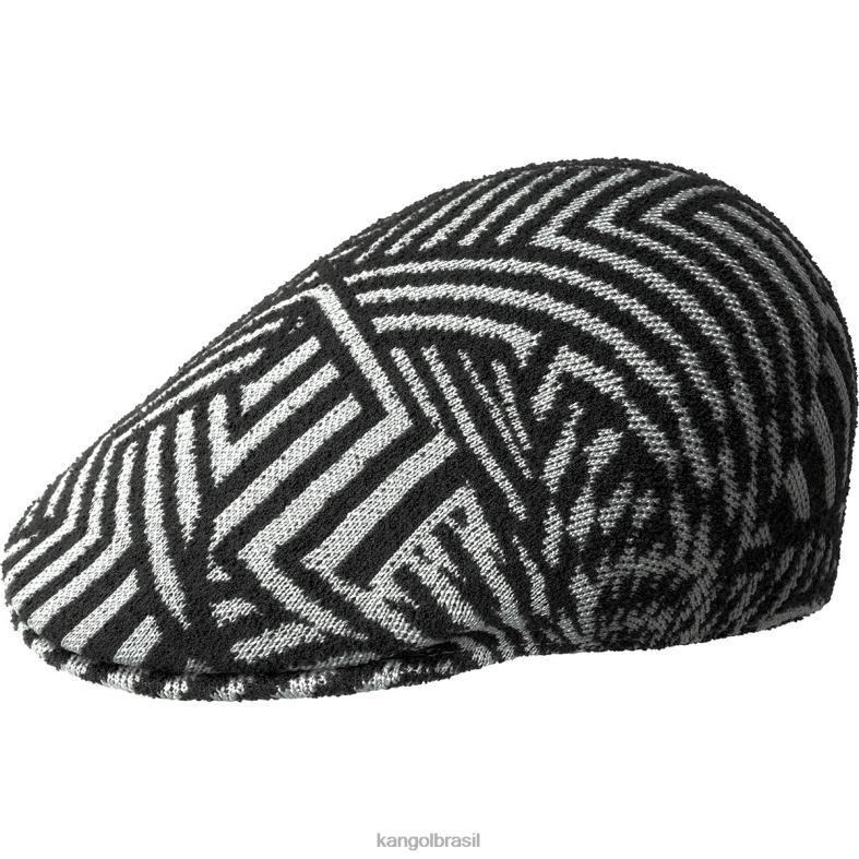chapelaria | Kangol unissex enluarado/preto grade virtual 507 Z4880173