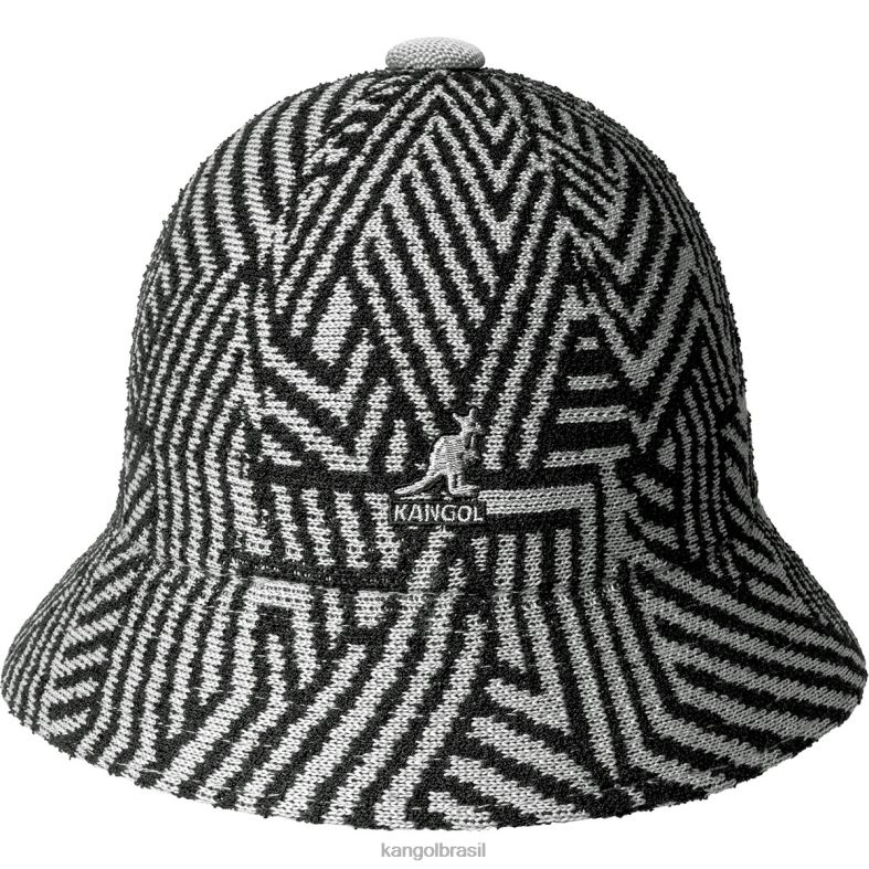 chapelaria | Kangol unissex enluarado/preto rede virtual casual Z4880484