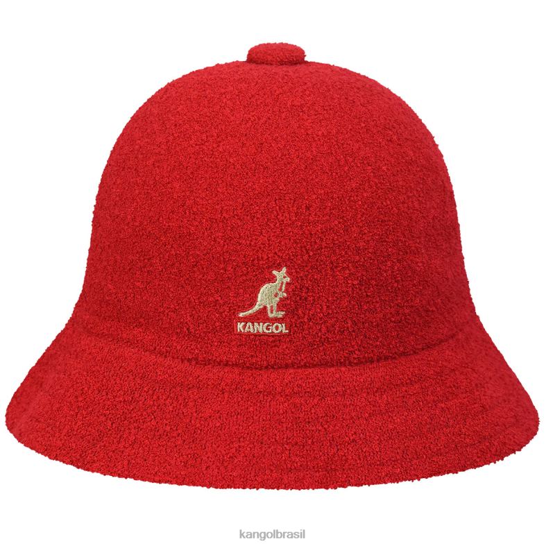 chapelaria | Kangol unissex escarlate bermuda casual Z4880602
