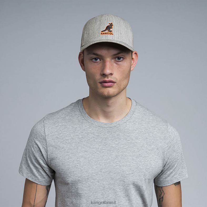 chapelaria | Kangol unissex flanela beisebol flexfit de lã 3d Z4880300