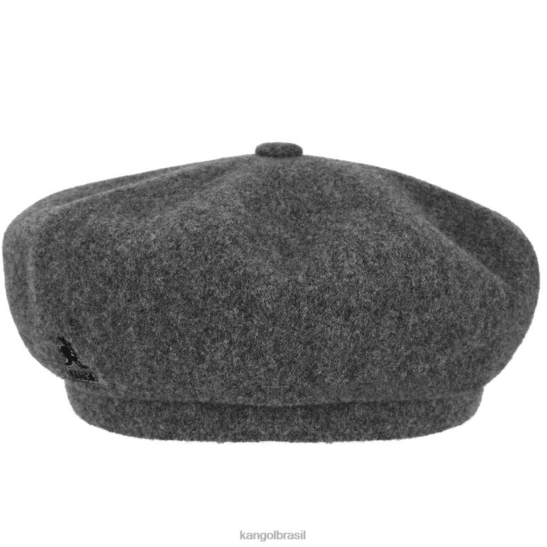 chapelaria | Kangol unissex flanela boina jax de lã Z4880437