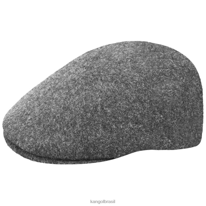 chapelaria | Kangol unissex flanela escura lã sem costura 507 Z4880245