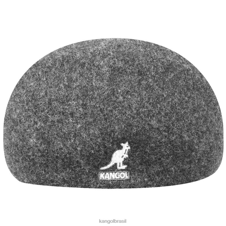 chapelaria | Kangol unissex flanela escura lã sem costura 507 Z4880245
