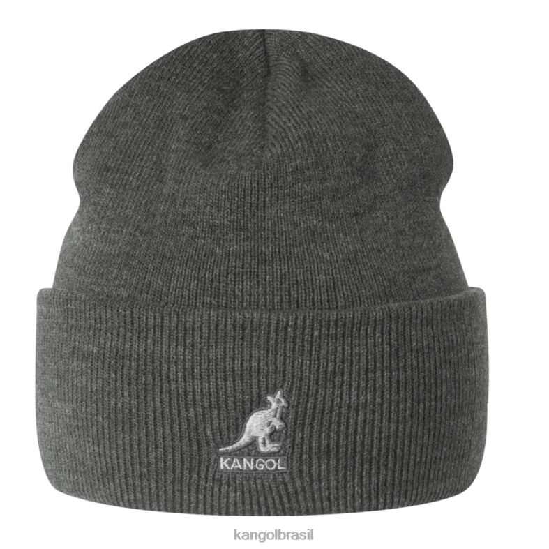 chapelaria | Kangol unissex flanela escura manguito de acrílico puxar Z4880846