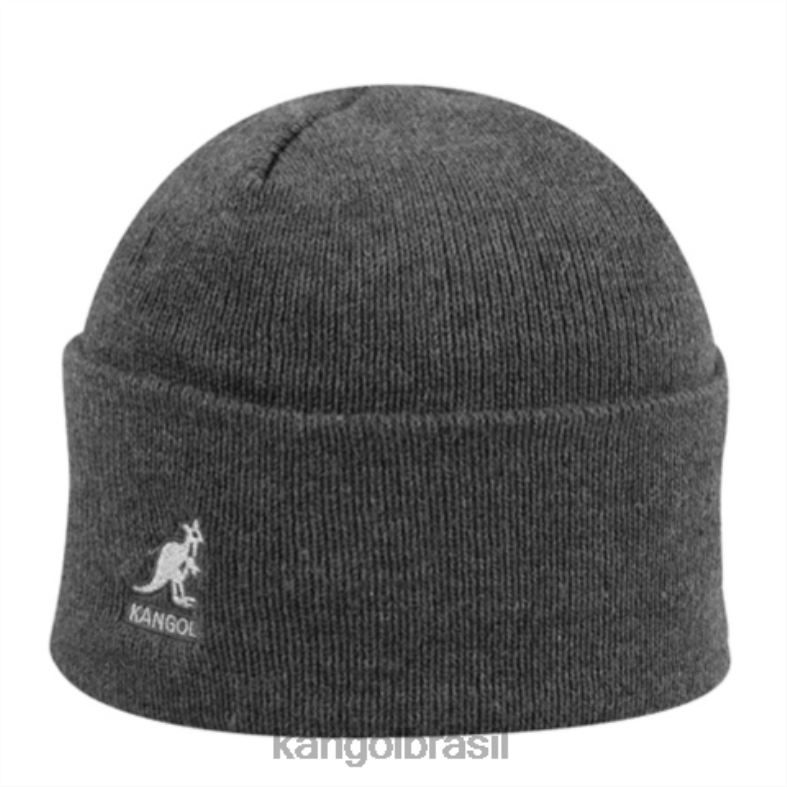 chapelaria | Kangol unissex flanela escura manguito de acrílico puxar Z4880846