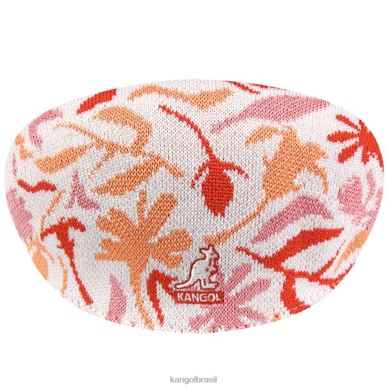 chapelaria | Kangol unissex floral branco flor de rua 504 Z488015