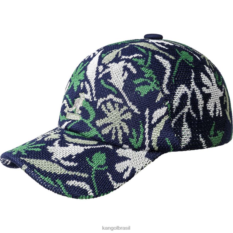 chapelaria | Kangol unissex floral marinho boné floral de rua Z4880279