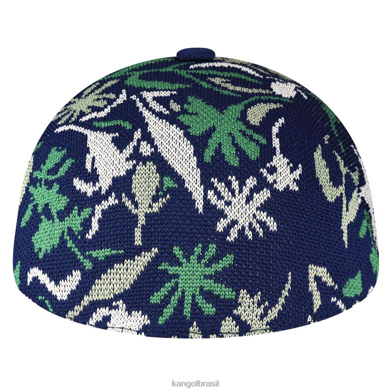 chapelaria | Kangol unissex floral marinho boné floral de rua Z4880279
