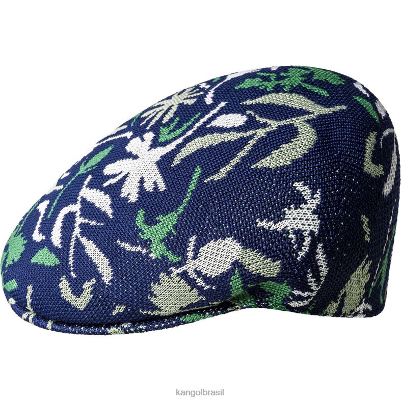 chapelaria | Kangol unissex floral marinho flor de rua 504 Z488013