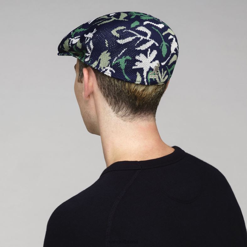 chapelaria | Kangol unissex floral marinho flor de rua 504 Z488013
