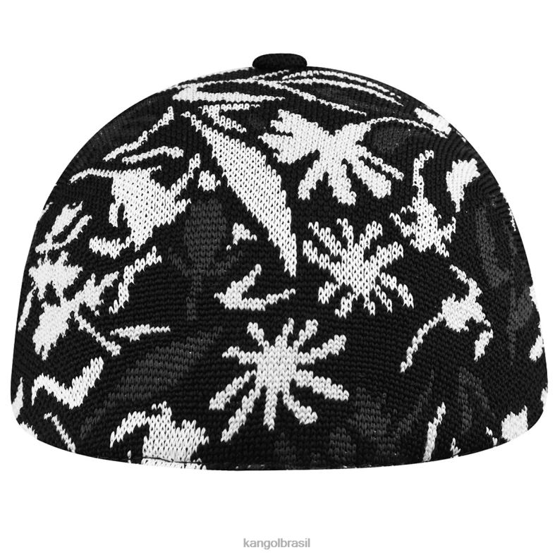 chapelaria | Kangol unissex floral preto boné floral de rua Z4880280
