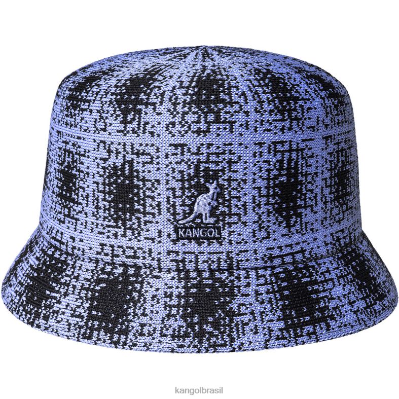 chapelaria | Kangol unissex fontes profundas/lilás gelado caixa xadrez grunge Z4880656