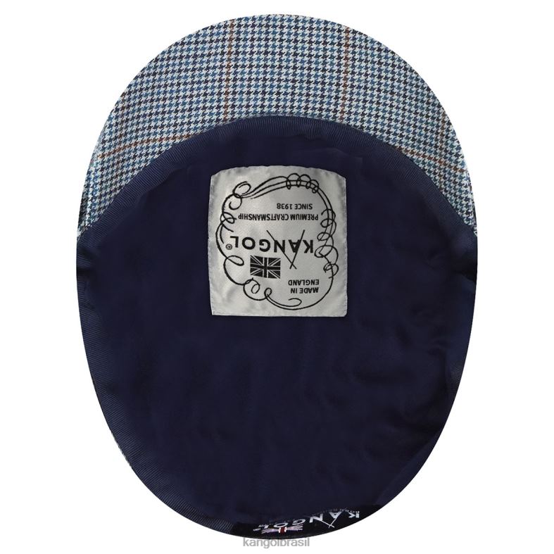 chapelaria | Kangol unissex janela azul estrelada seixos britânicos Z4880770