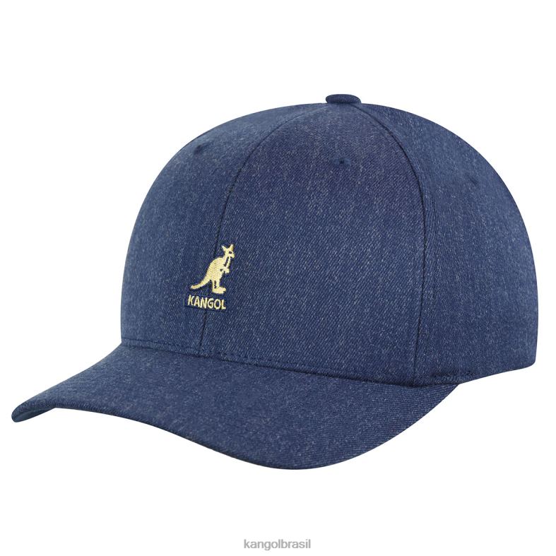 chapelaria | Kangol unissex jeans beisebol flexfit de lã Z4880318