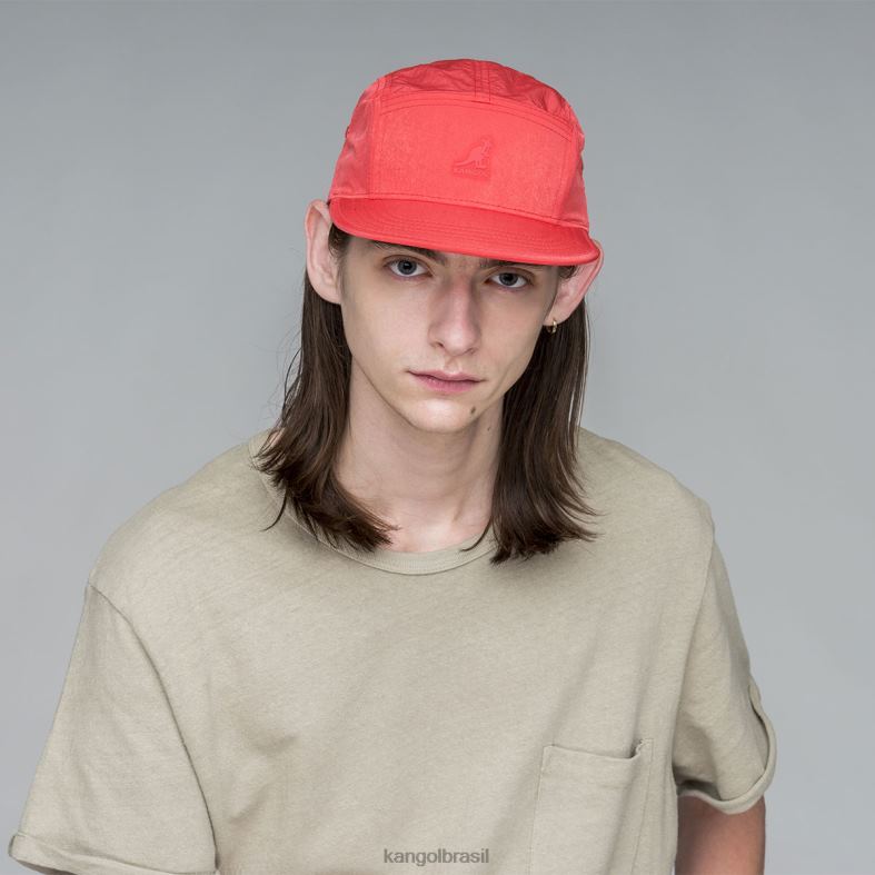 chapelaria | Kangol unissex óleo verde beisebol de 5 painéis de toque suave Z4880277