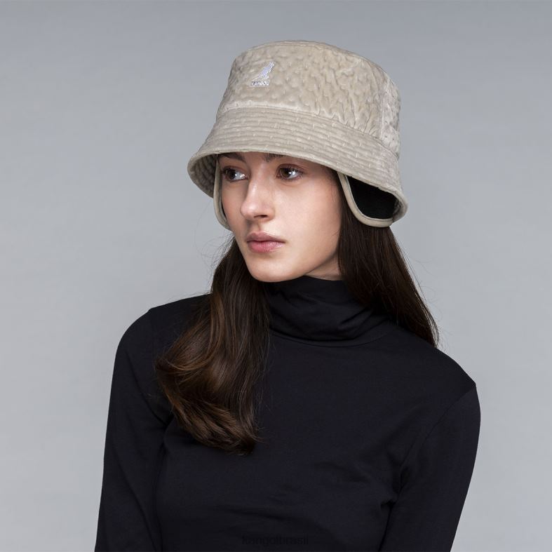 chapelaria | Kangol unissex óleo verde caixote acolchoado traço Z4880681