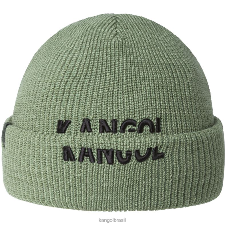 chapelaria | Kangol unissex óleo verde gorro pico fatiado Z4880828