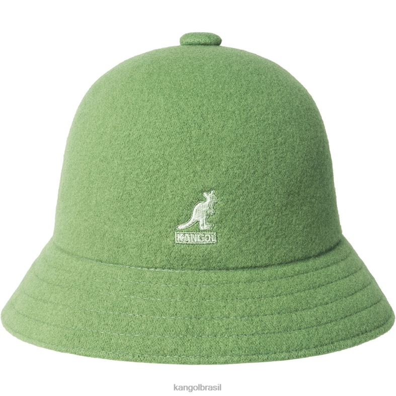 chapelaria | Kangol unissex óleo verde lã casual Z4880721