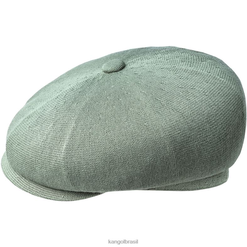 chapelaria | Kangol unissex óleo verde vendedor ambulante de bambu Z4880767