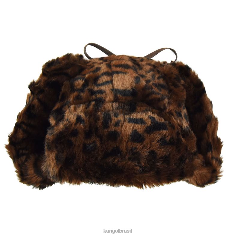 chapelaria | Kangol unissex leopardo caçador de leopardos Z4880825