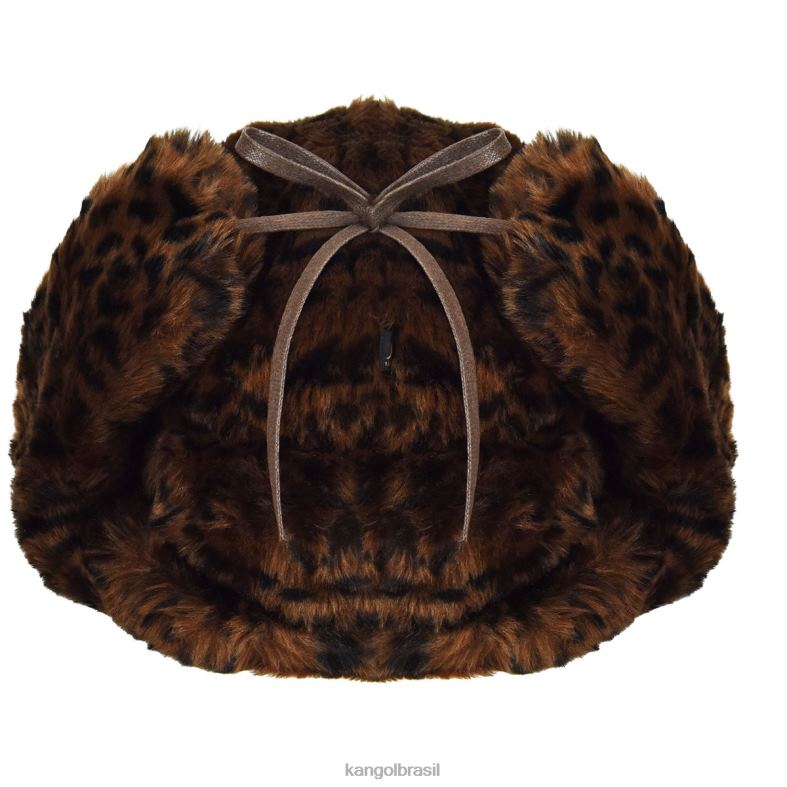 chapelaria | Kangol unissex leopardo caçador de leopardos Z4880825